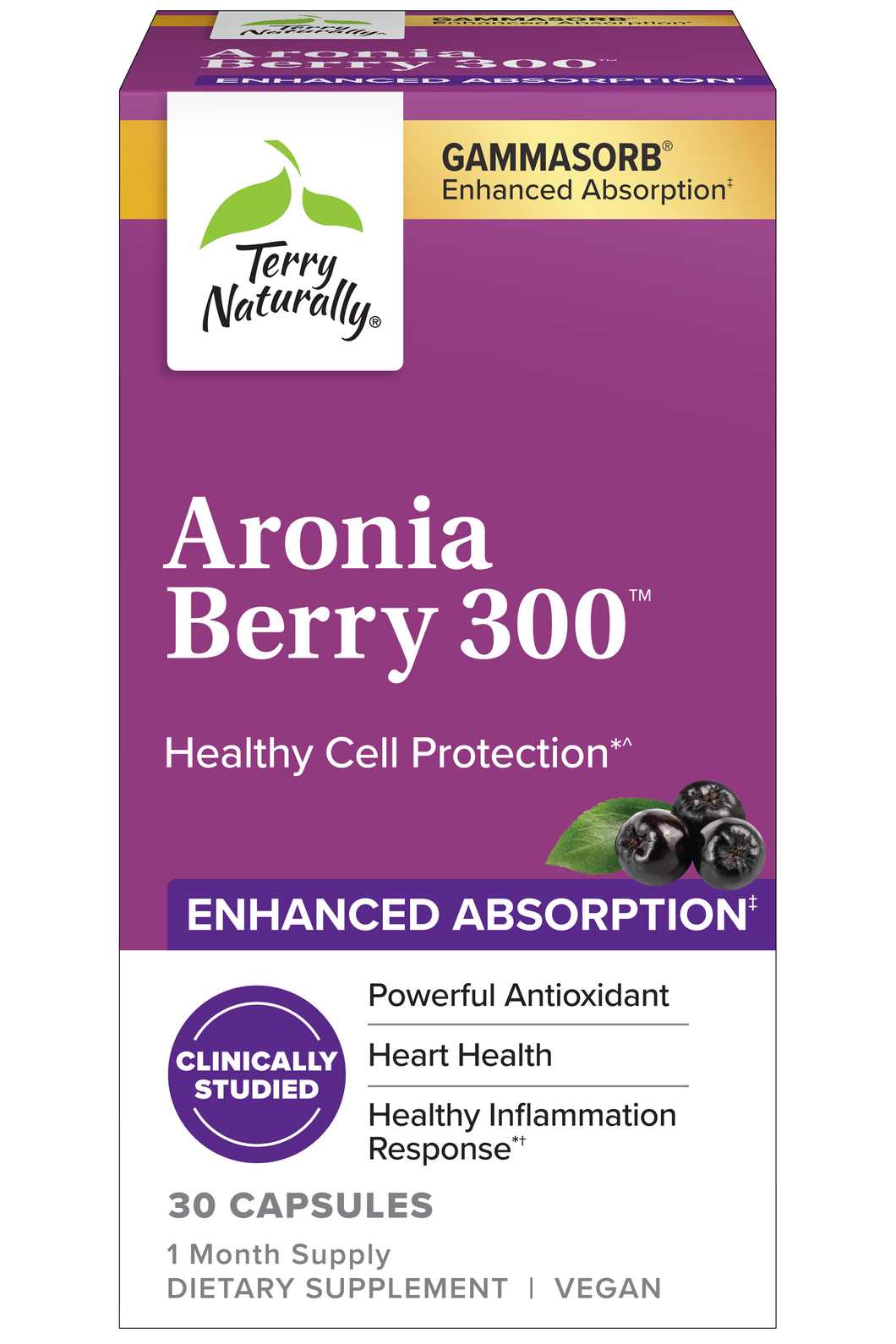 Baie d'Aronia 300 - Protecteur Cardiovasculaire et Cellulaire